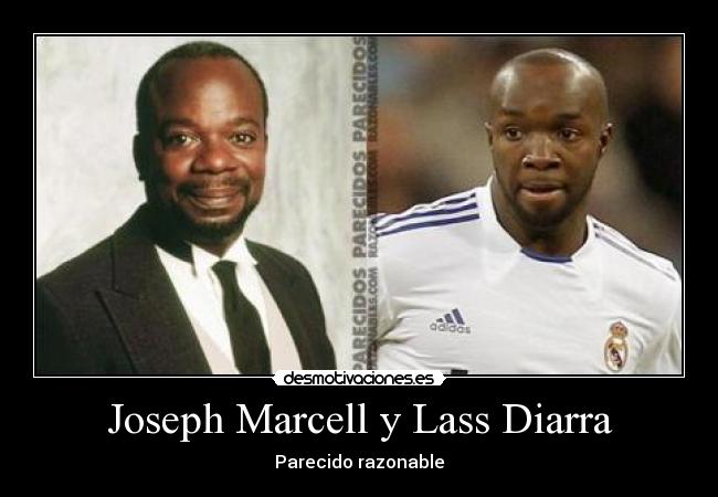 Joseph Marcell y Lass Diarra - Parecido razonable