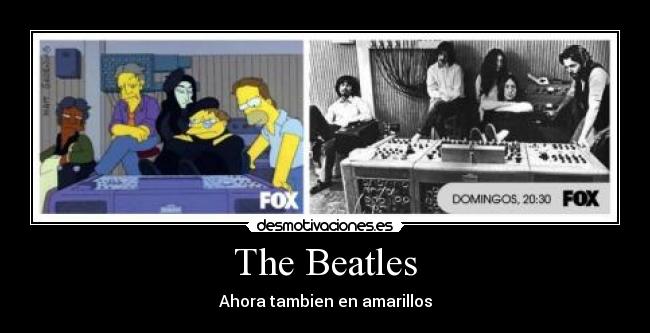 The Beatles - Ahora tambien en amarillos