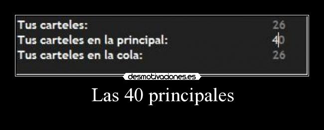 Las 40 principales - 