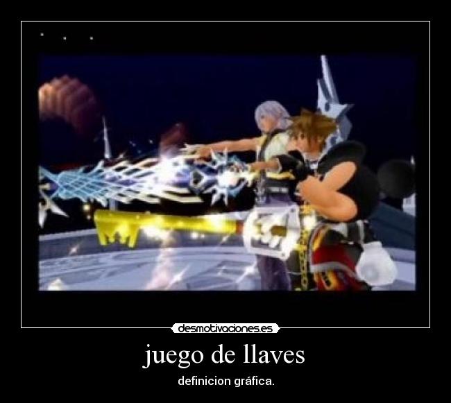 juego de llaves - definicion gráfica.