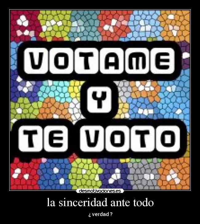 carteles votame desmotivaciones
