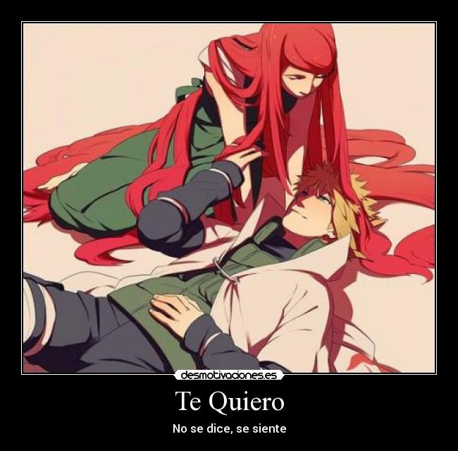 carteles minato yondaime kushina uzumaki princess_b desmotivaciones