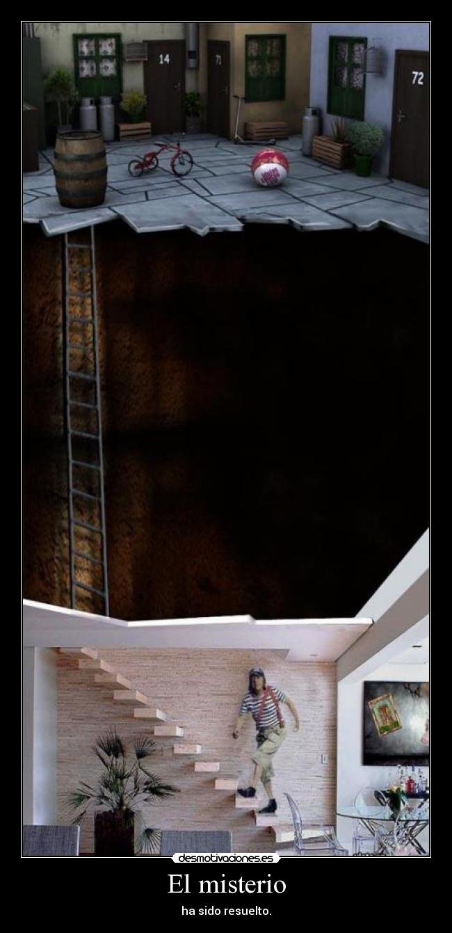 El misterio - ha sido resuelto.