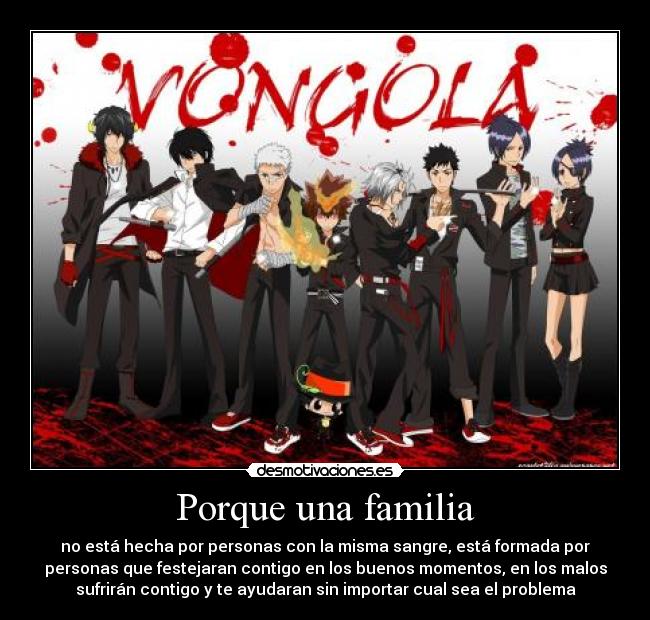 Porque una familia -