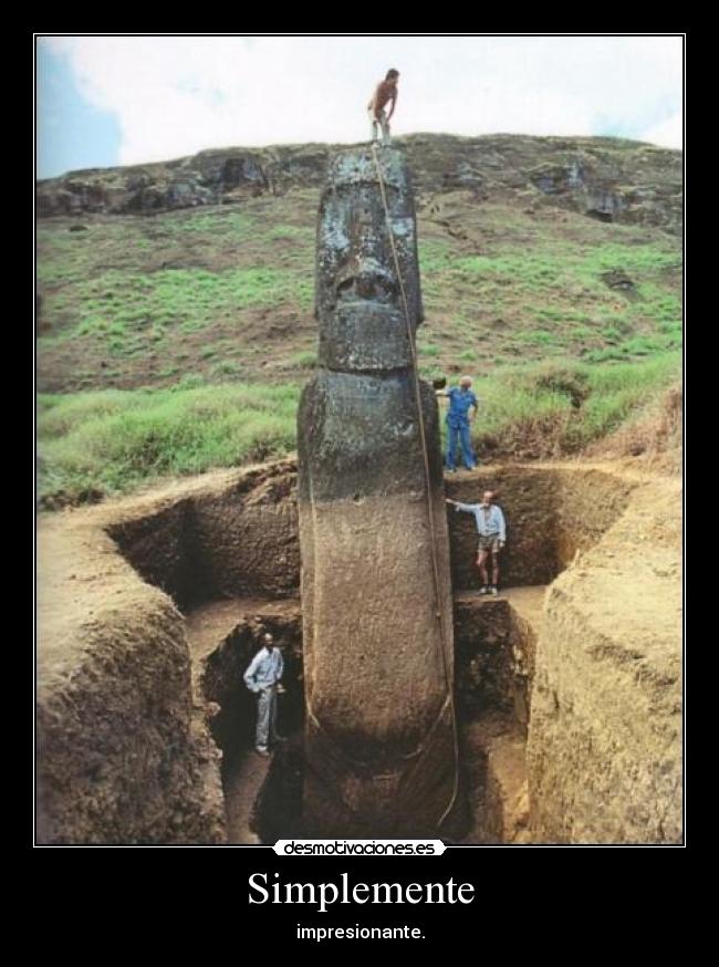 carteles impresionante isla pascua desmotivaciones