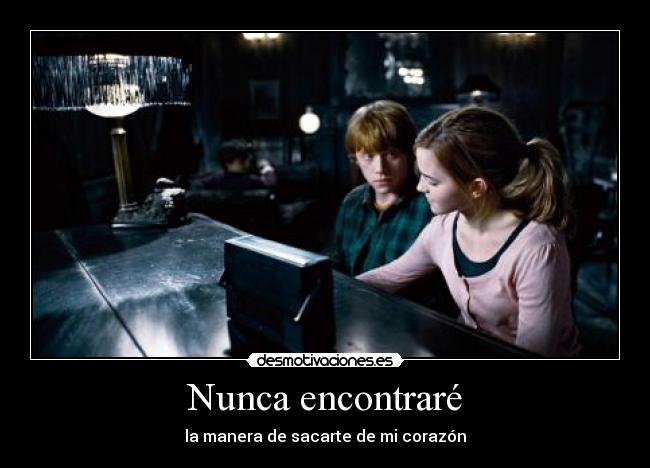 Nunca encontraré - 