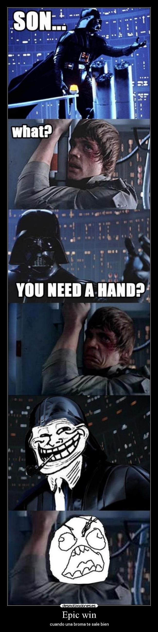 Epic win - cuando una broma te sale bien