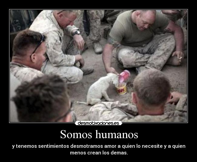 Somos humanos -