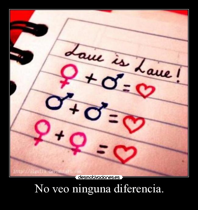 No veo ninguna diferencia. -