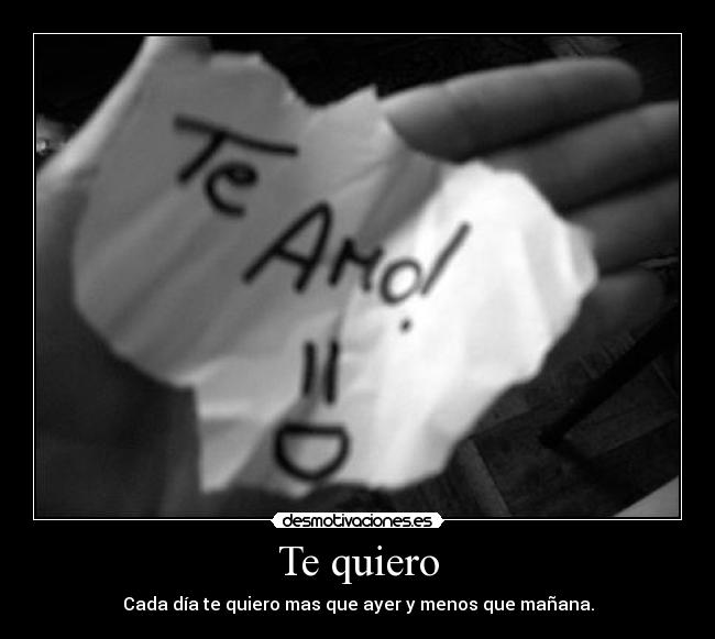 Te quiero - 