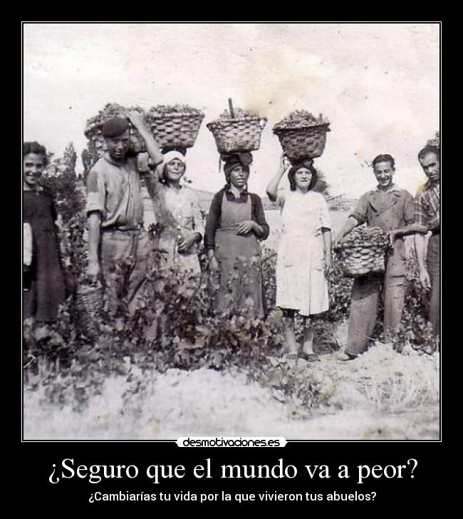 ¿Seguro que el mundo va a peor? - 