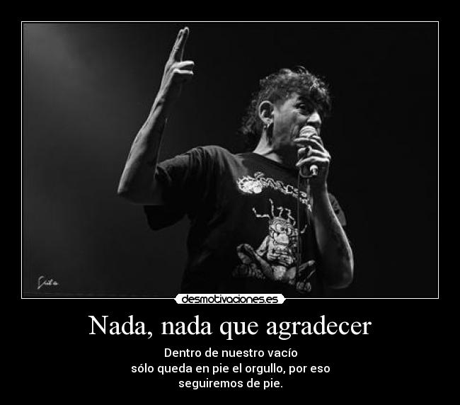 Nada, nada que agradecer -