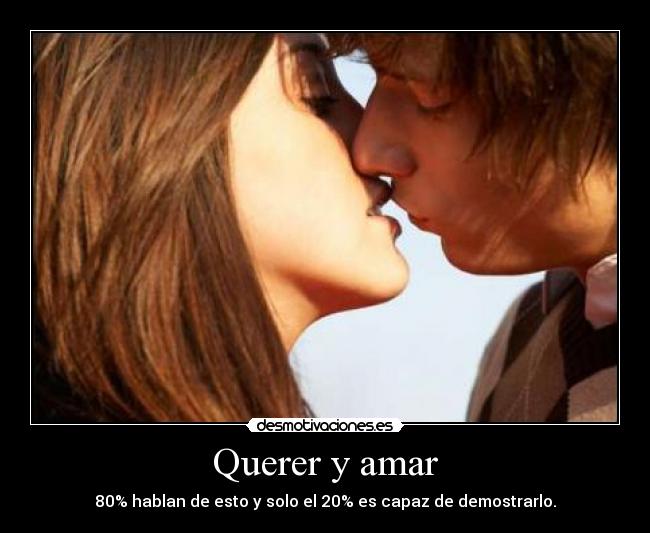 Querer y amar - 