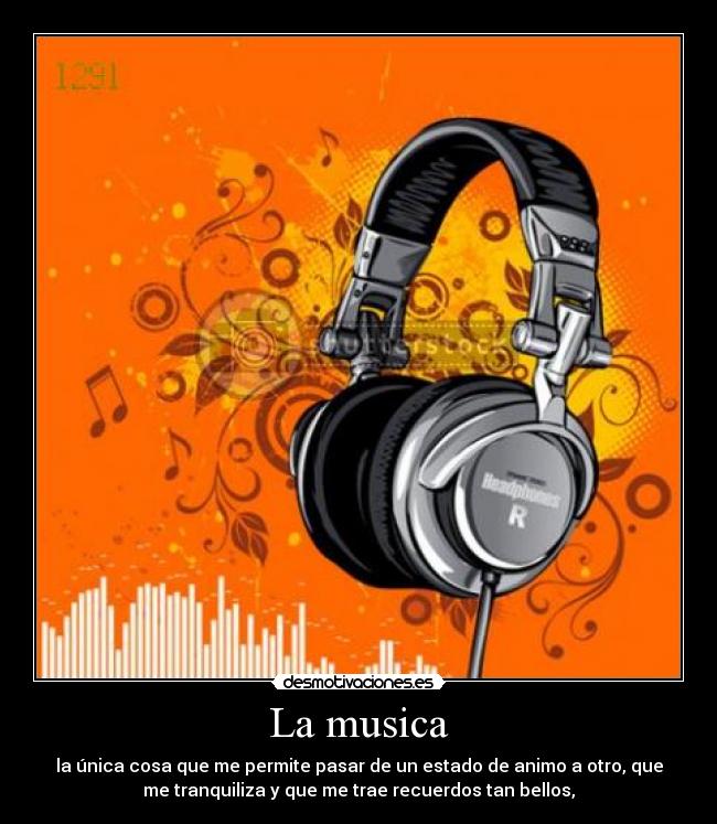 carteles musica cascos dedicatoria desmotivaciones