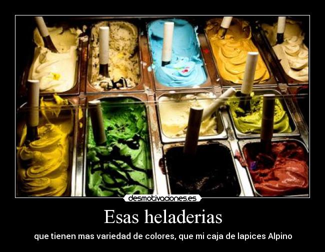 Esas heladerias - 