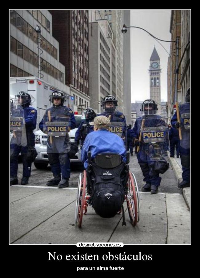 No existen obstáculos -