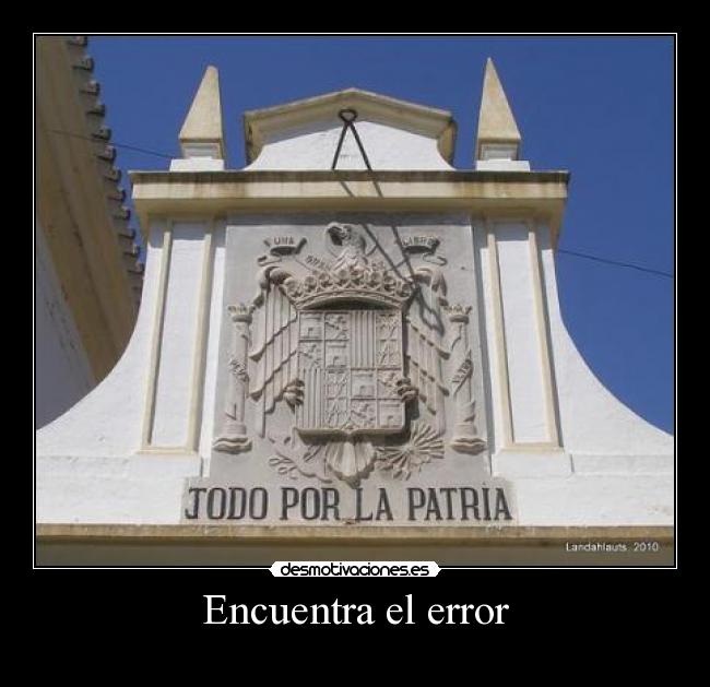 Encuentra el error - 