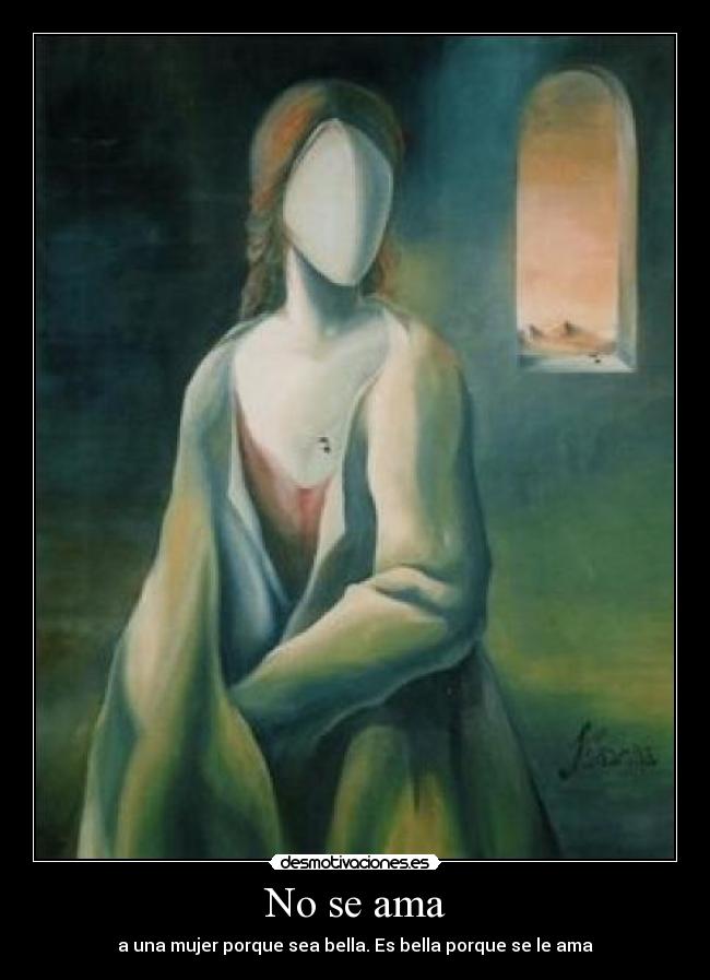 No se ama -