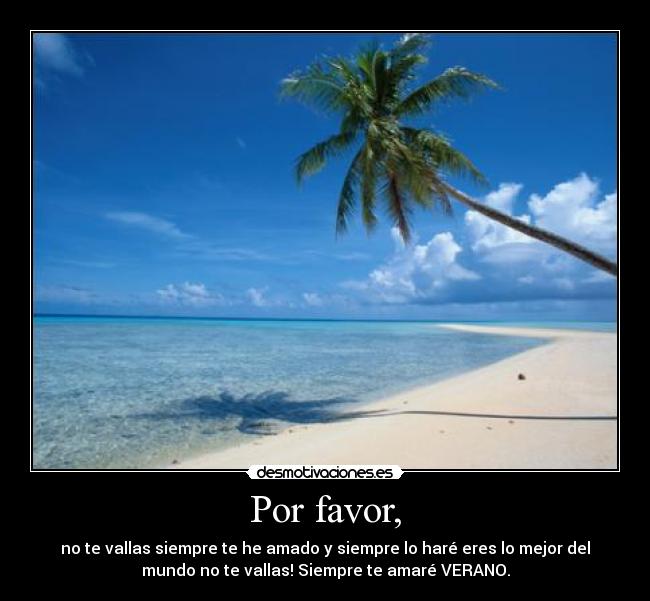 Por favor, - 