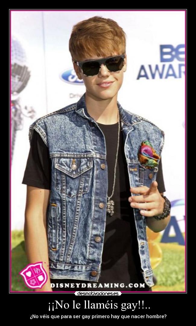 ¡¡No le llaméis gay!!.. - ¿No véis que para ser gay primero hay que nacer hombre?