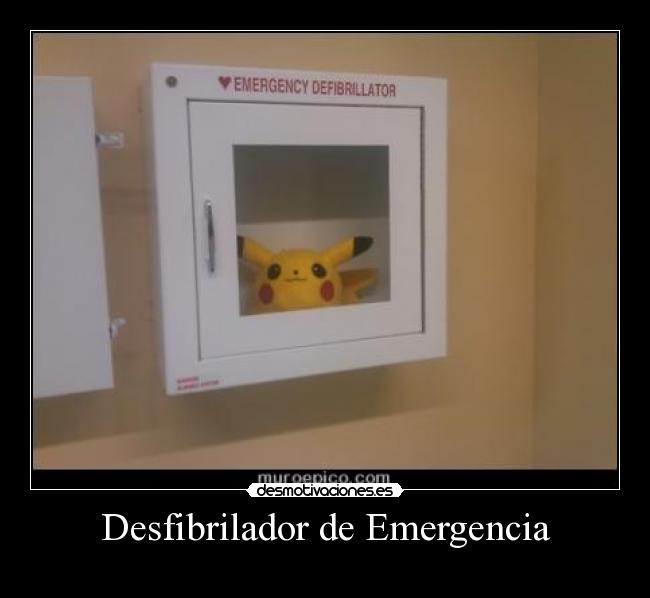 Desfibrilador de Emergencia -