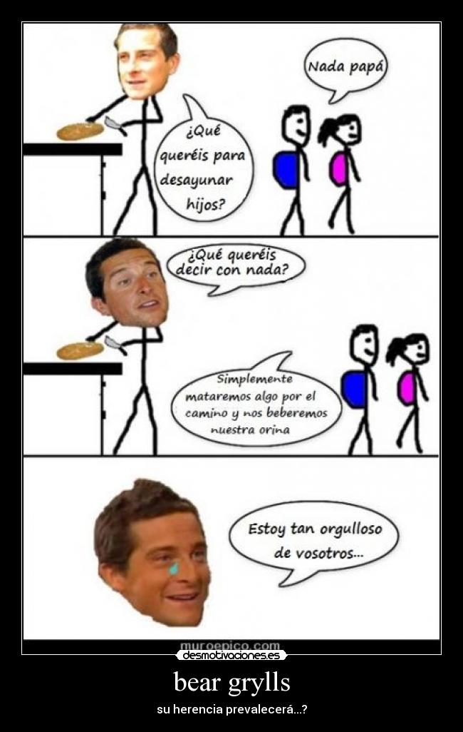 bear grylls -