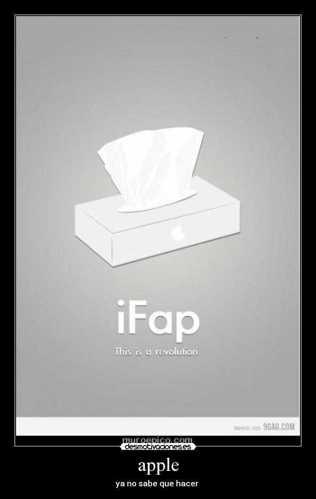 apple - ya no sabe que hacer