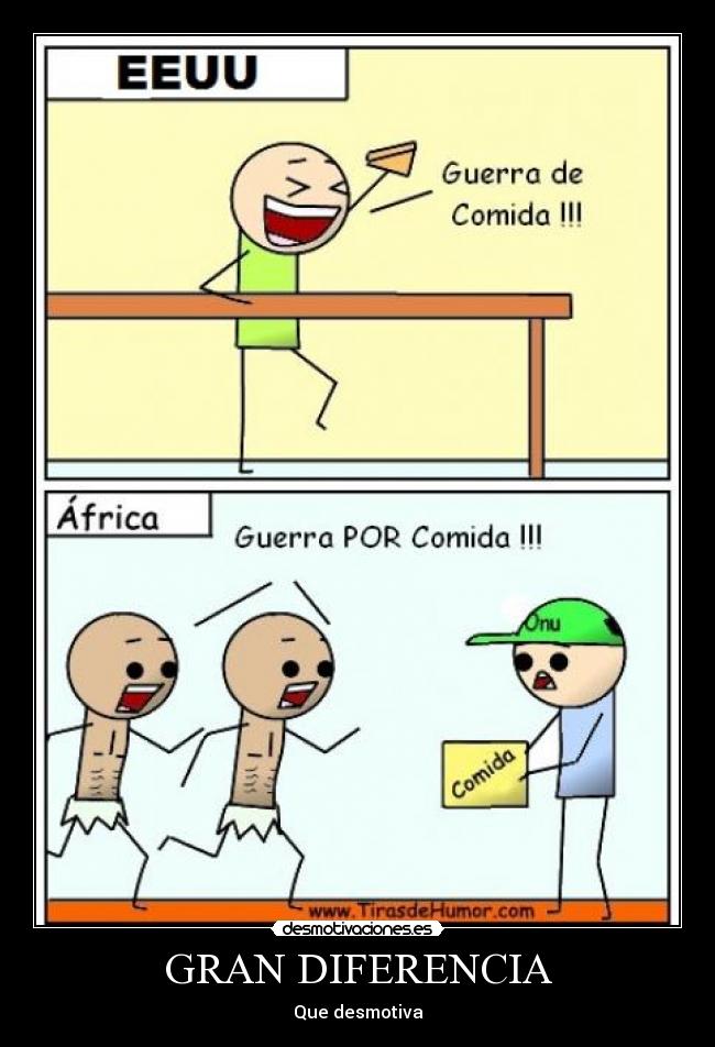 GRAN DIFERENCIA - Que desmotiva