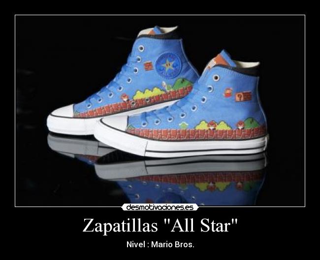 Zapatillas All Star - Nivel : Mario Bros.