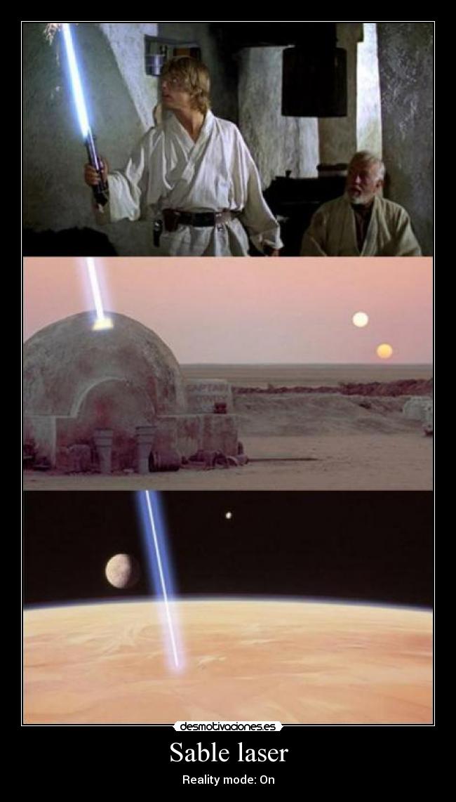 Sable laser - Reality mode: On