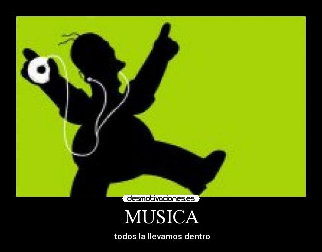 carteles musica musica desmotivaciones