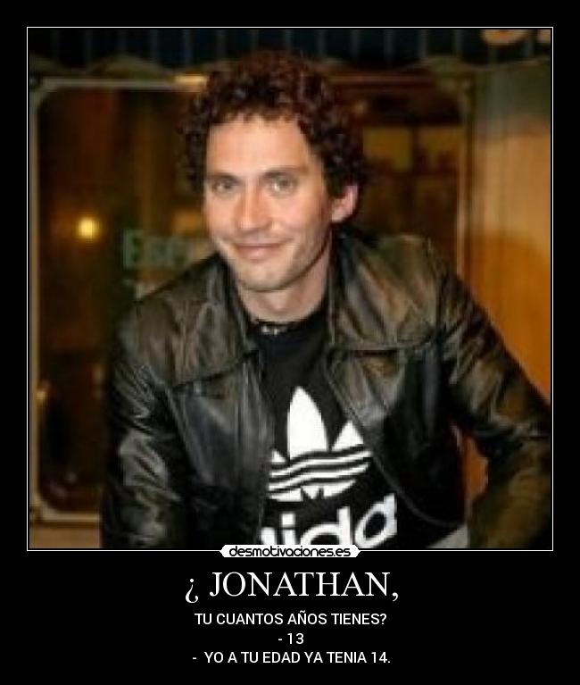 ¿ JONATHAN, - 