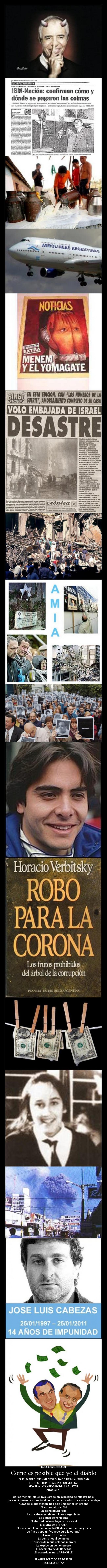 Còmo es posible que yo el diablo -