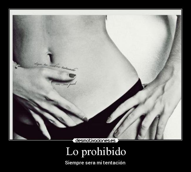 Lo prohibido -
