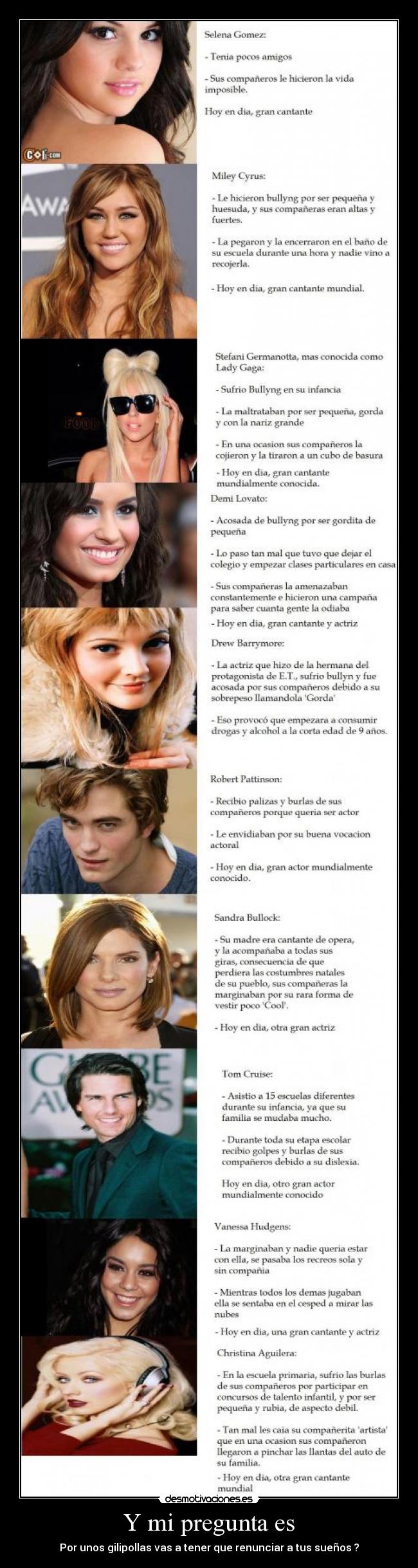 carteles lucha por tus suenos desmotivaciones