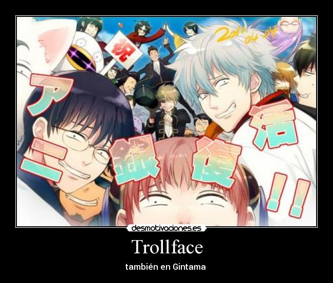 Trollface - también en Gintama 