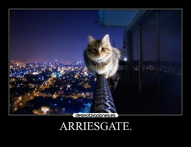 ARRIESGATE. -