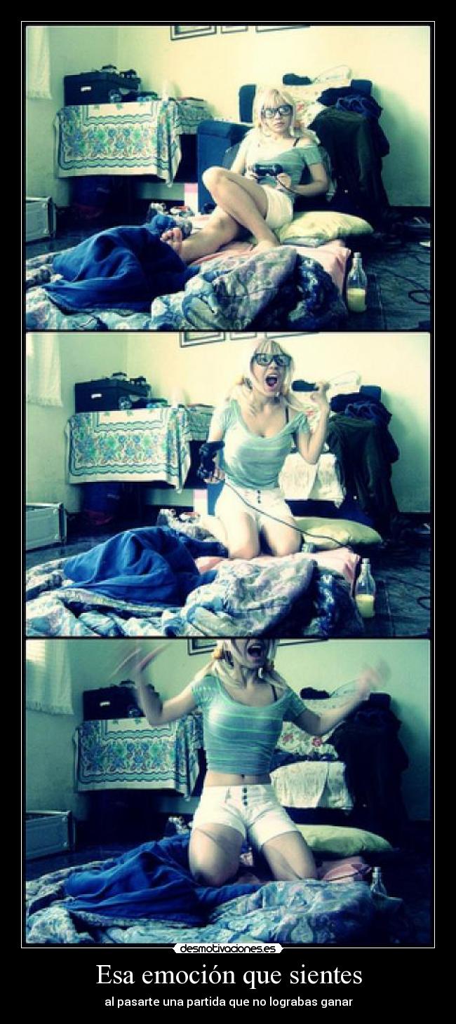 carteles emocion partida desmotivaciones