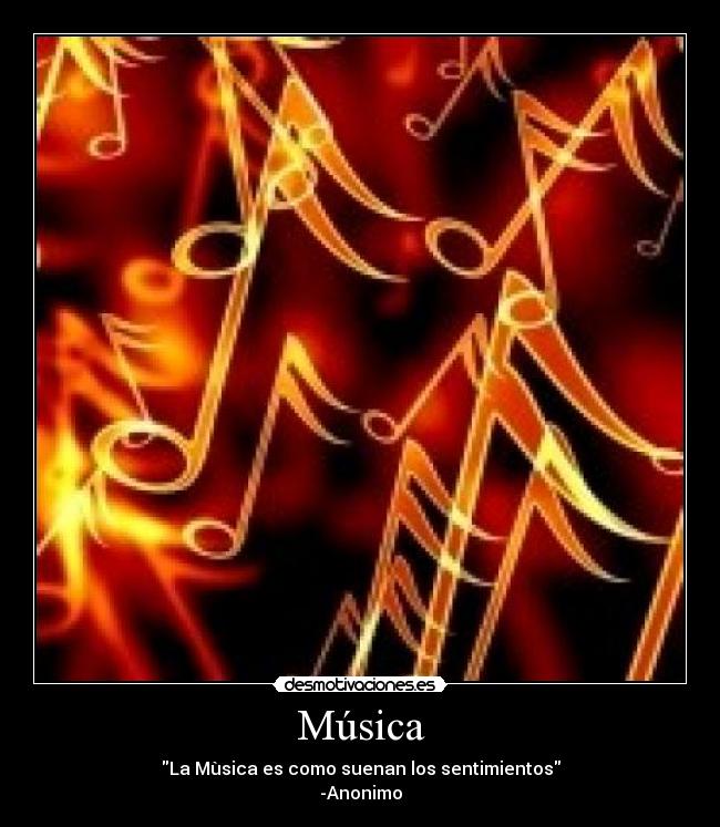 carteles musica musica desmotivaciones