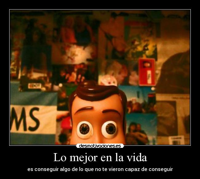 Lo mejor en la vida -