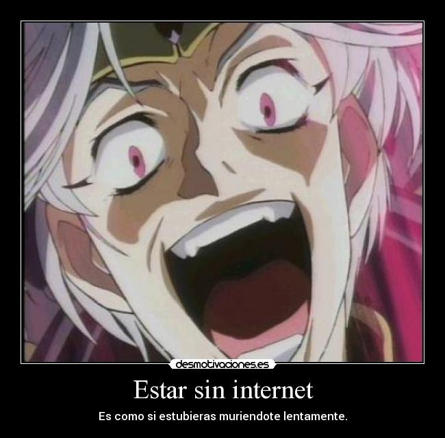 Estar sin internet - 