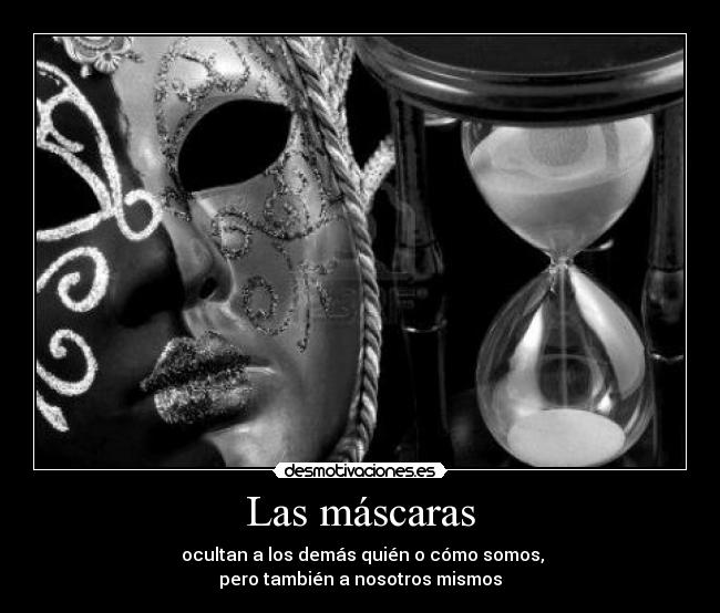 carteles mascaras desmotivaciones