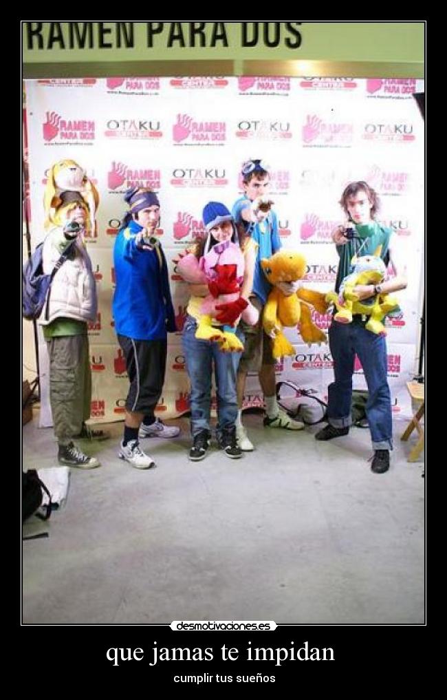 carteles digimon desmotivaciones