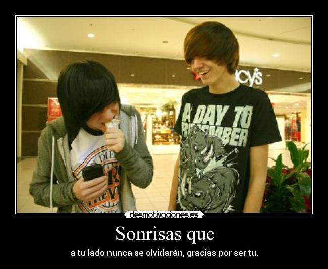 Sonrisas que -