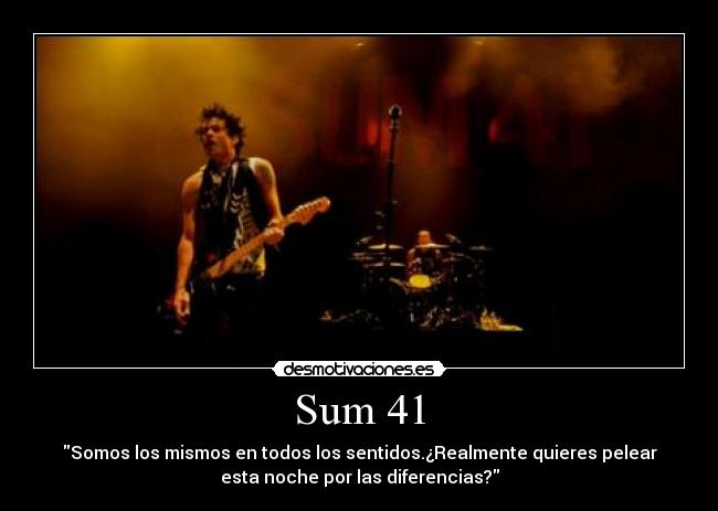 Sum 41 -
