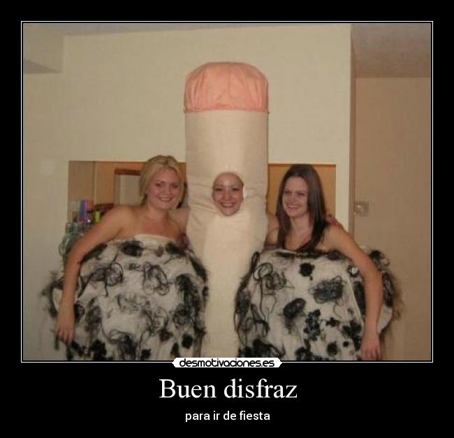 Buen disfraz - para ir de fiesta