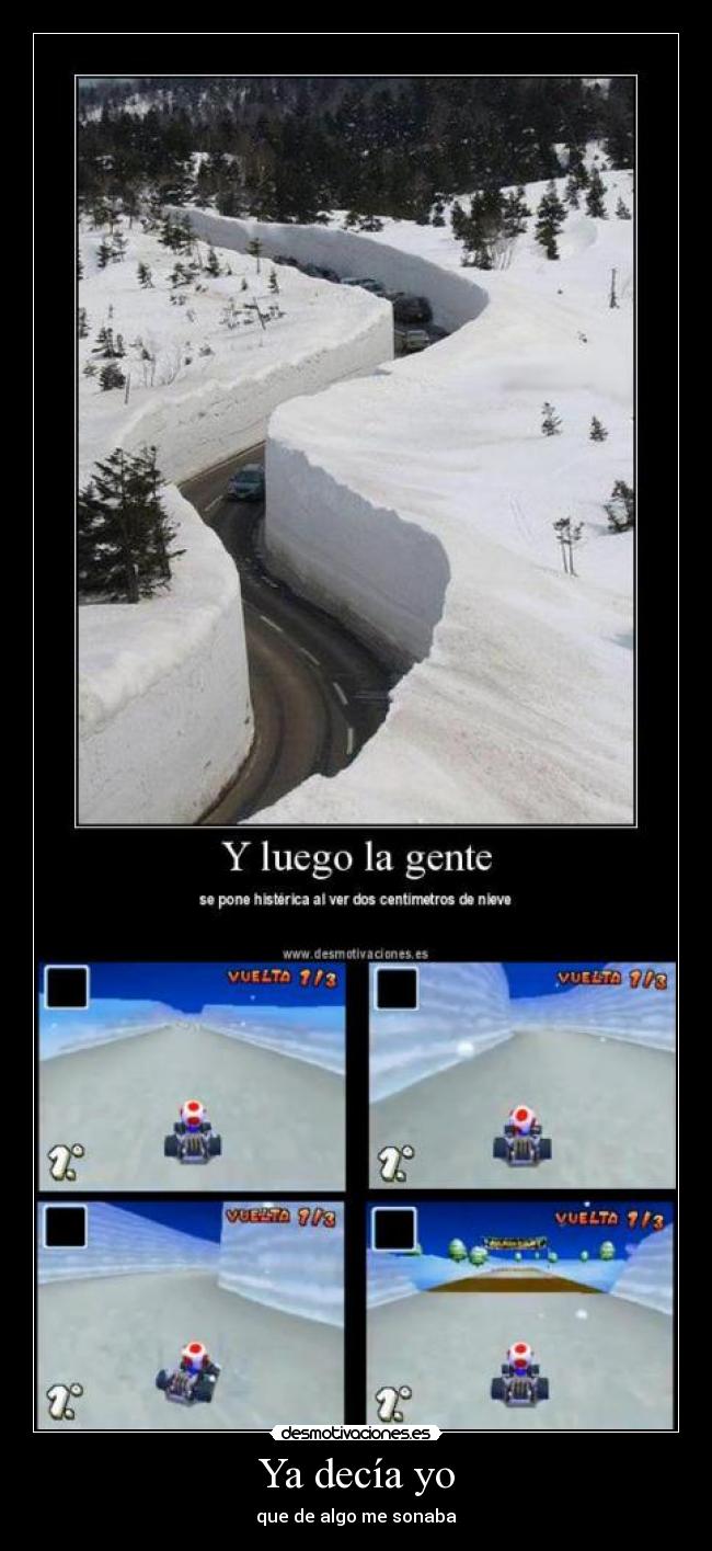 Ya decía yo - que de algo me sonaba