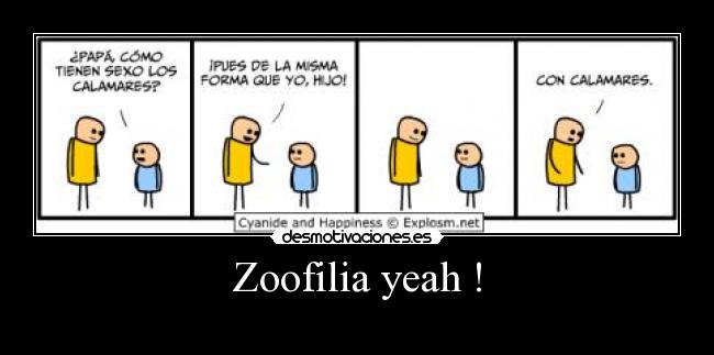 Zoofilia yeah ! -