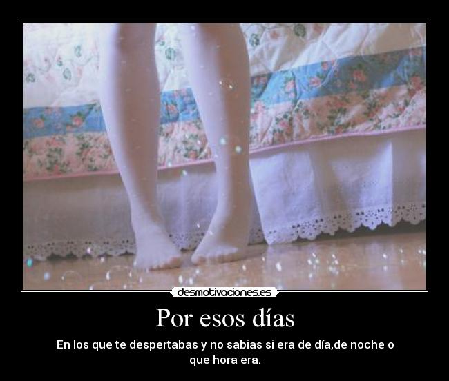 Por esos días - 
