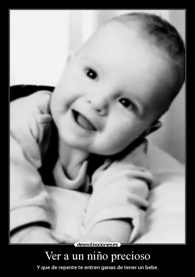 Ver a un niño precioso - 